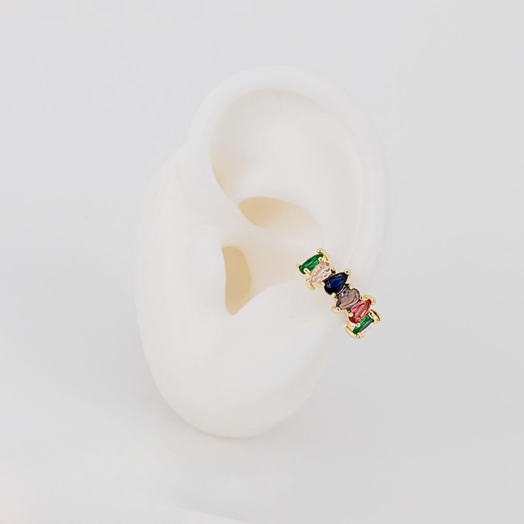 Arete Trepador con Diseño de Piedras