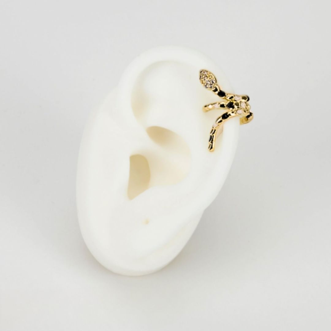 Arete Trepador con Diseño de Serpiente